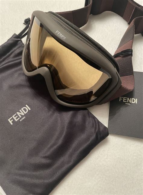 fendi snowboard goggles|Fendi fe40152um.